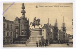 Antwerpen, Statue Leopold Ist