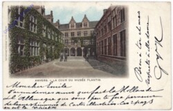Antwerpen, La cour du Musee Plantin