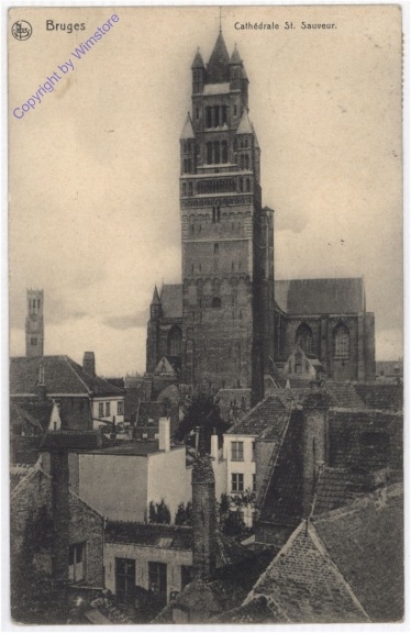 ak199298 Brügge, Cathedrale St. Sauveur