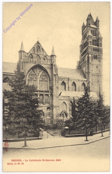 ak199302 Brügge, Le Cathedrale St-Saueur