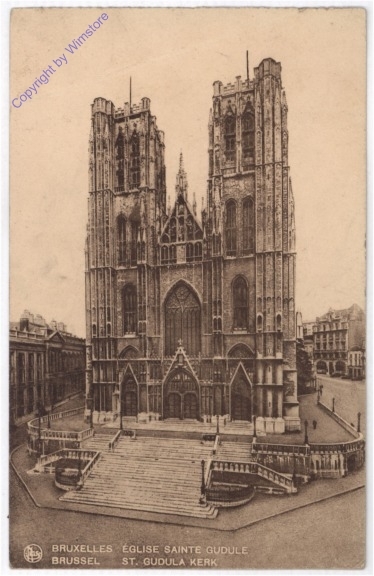 ak199316 Brüssel, St. Gudula Kerk