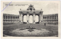 ak199319 Brüssel, Arcade du Cinquantenaire