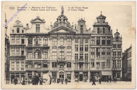 ak199324 Brüssel, Maisons des Tailleurs