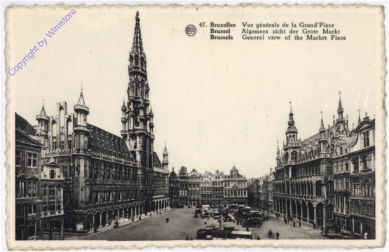 ak199346 Brüssel, Vue generale de la Grand'Place