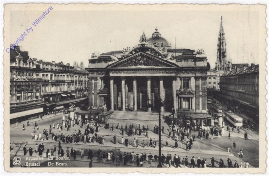 Brüssel, La Bourse