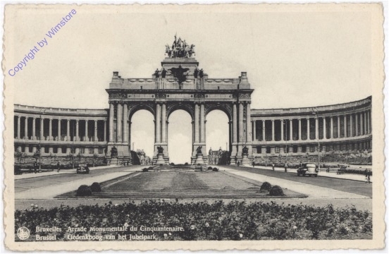 ak199348 Brüssel, Arcade Monumentale du Cinquantenaire