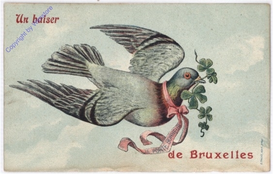 ak199349 Brüssel, Un baiser de Bruxelles