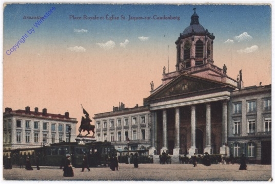 ak199366 Brüssel, Place Royale