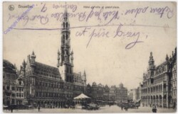 Brüssel, Hotel de ville et grand'place