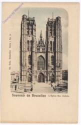 Brüssel, L'Eglise Ste. Gudule