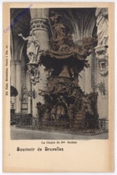 Brüssel, La Chaire de Ste. Gudule