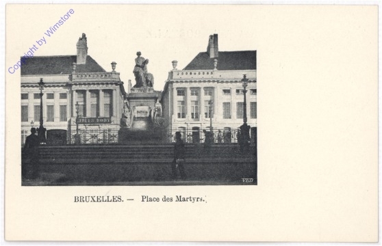 ak199388 Brüssel, Place des martyrs