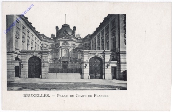 ak199392 Brüssel, Palais du Comte de Flandre