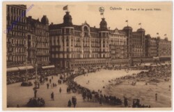 ak199413 Ostende, La Digue et les grands Hotels