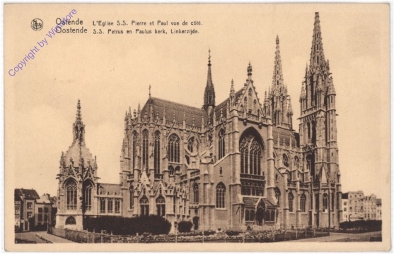 ak199427 Ostende, L'Eglise S.S. Pierre et Paul