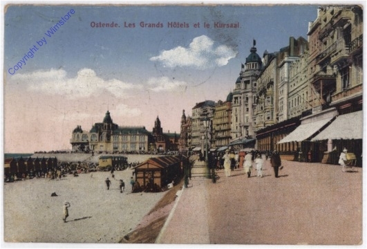 ak199429 Ostende, Les Grands hotels et le Kursalon