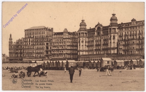 ak199434 Ostende, Les Grands Hotels