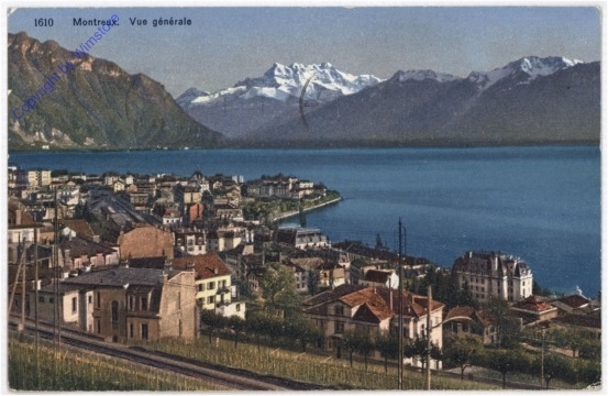 Montreux, Vue generale