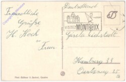 ak199449a Montreux, Vue generale