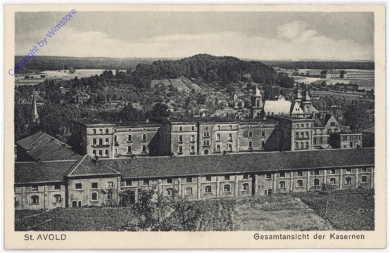 St-Avold, Gesamtansicht der Kasernen