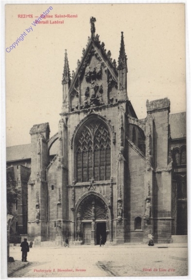 ak199481 Reims, Eglise Saint-Remi