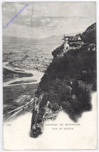 Chateau de Monnetier sur le Saleve