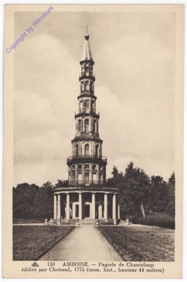 Amboise, Pagode de Chaneloup