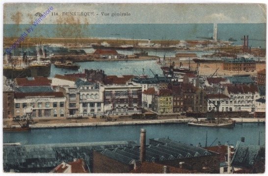ak199500 Dunkerque, Vue generale