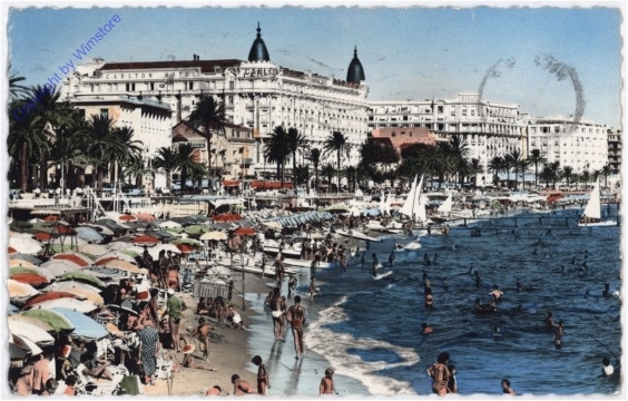ak199521 La Cote d'Azur, Dannes, La Plage