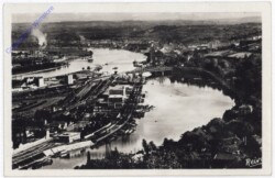 Lyon, Jonetion du Rhone et le la Saone a la Mulatiere