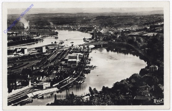 Lyon, Jonetion du Rhone et le la Saone a la Mulatiere