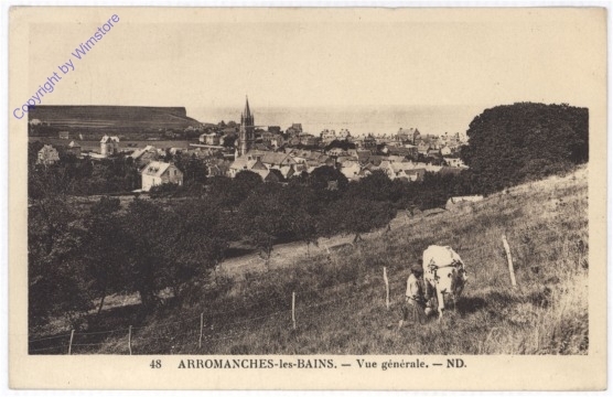 Arromanches-les-Bains, Vue generale