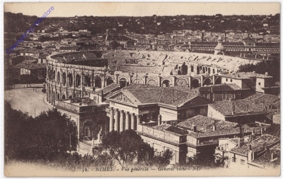 Nimes, Vue generale