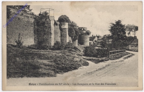 ak199561 Reye, Fortifications du XI siecle