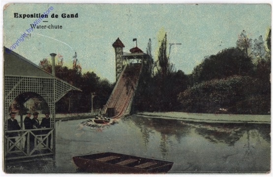 Gand, Exposition, Water chute