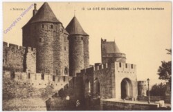 ak199609 La Cite de Carcassonne, La Porte Narbonnaise