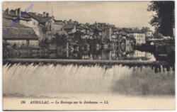 Aurillac, Le arrage sur la Jordanne