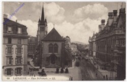 ak199621 Lausanne, Place St-Francois