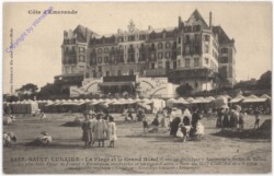 ak199625 Saint Lunaire, La Plage et le Grand Hotel