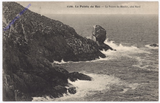 ak199631 La Pointe du Raz, La Pointe du Menhir, cote Nord