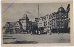 ak199642 Metz, Bahnhofsplatz mit Hauptpostt