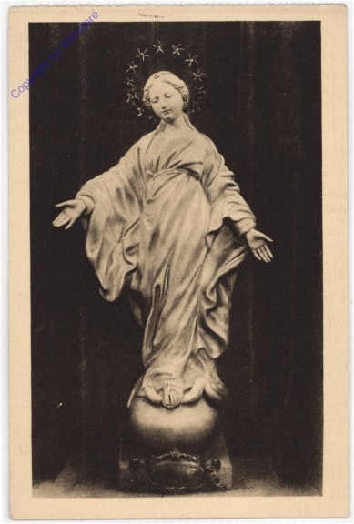 ak199654 La Statue miraculause de la Vierge du Sourire