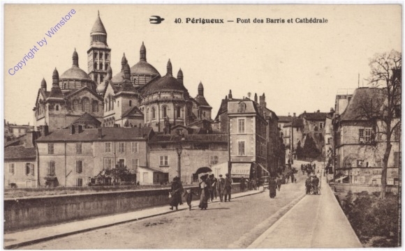 ak199667 Perigueux, Pont des Barris et Cathedrale