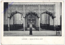 ak199669 Louvain, Eglise St-Pierre: Jube