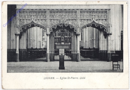 Louvain, Eglise St-Pierre: Jube