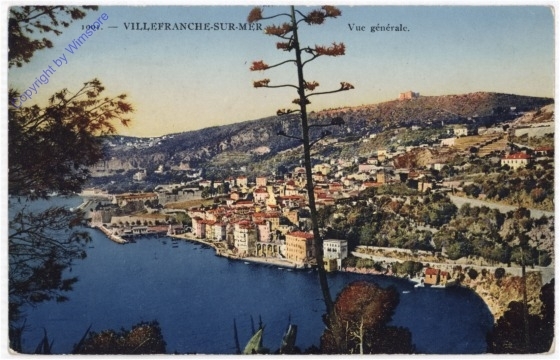 Villefranche-sur-Mer, Vue generale