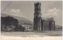 ak199684 Neuchatel, Eglise Catholique et le Cret