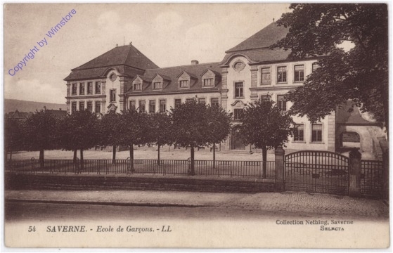 Saverne, Exole de Garcons