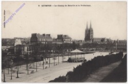Quimper, Le Champ de Bataille et la Prefecture
