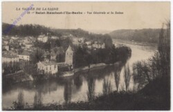 Saint-Rambert-l'Ile-Bare, Vue generale et la Saone